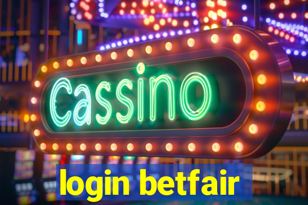 login betfair