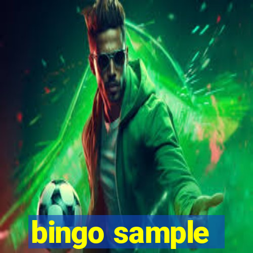 bingo sample