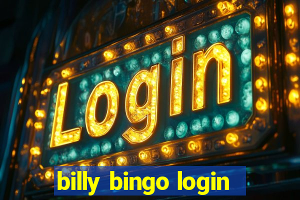 billy bingo login