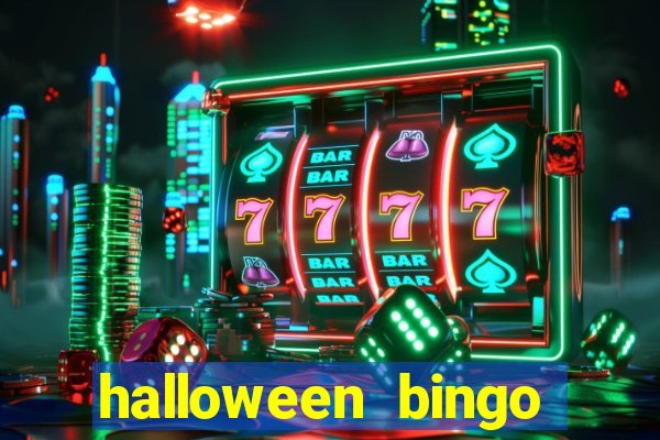 halloween bingo card generator