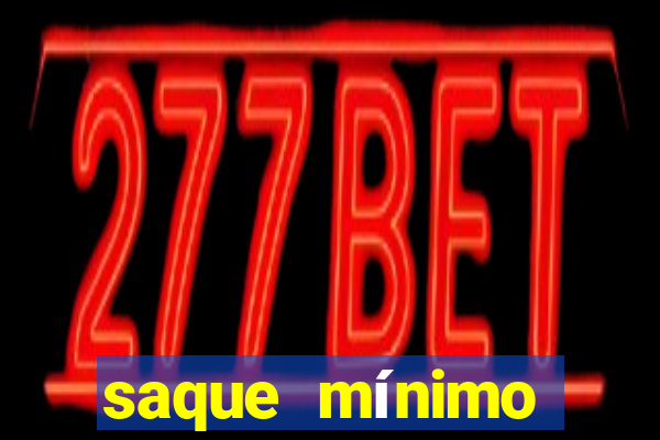 saque mínimo betfair pix