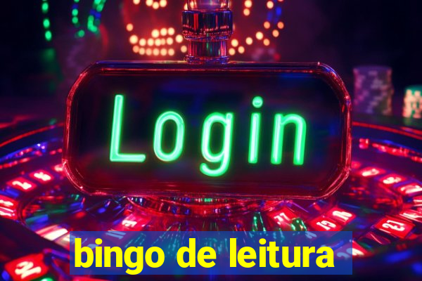 bingo de leitura