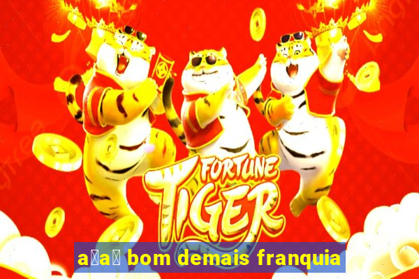 a莽a铆 bom demais franquia