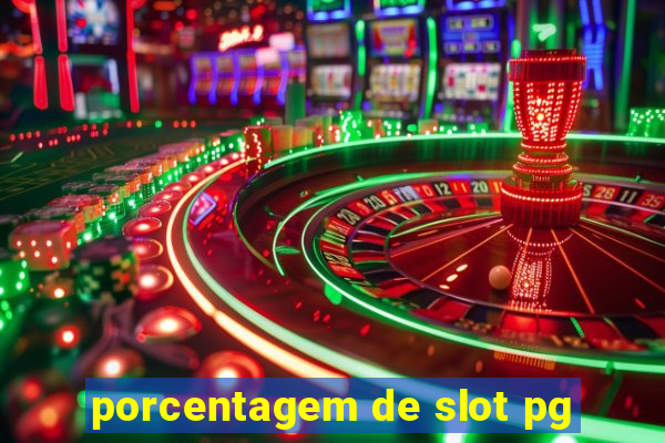 porcentagem de slot pg