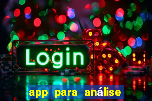 app para análise de jogos