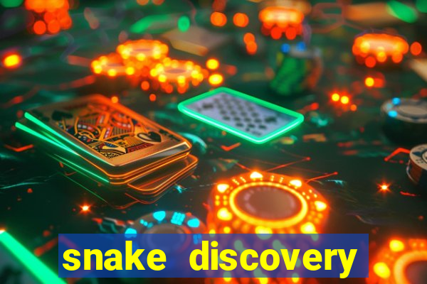 snake discovery bingo card