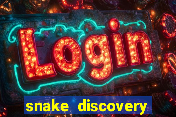 snake discovery bingo card