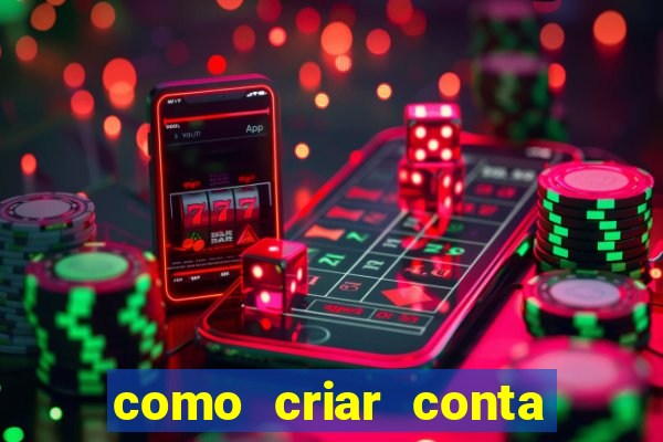 como criar conta demo slot