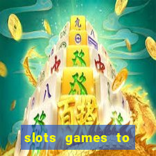 slots games to play for free