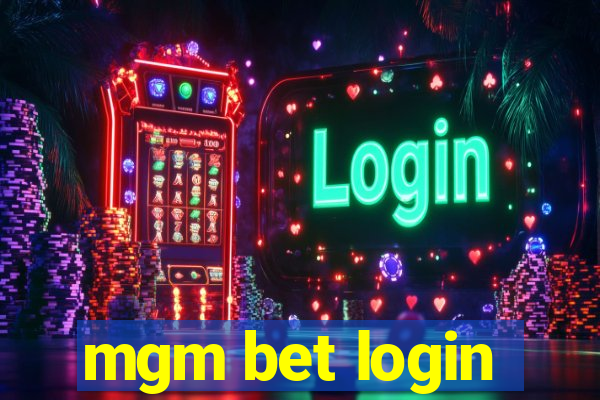 mgm bet login