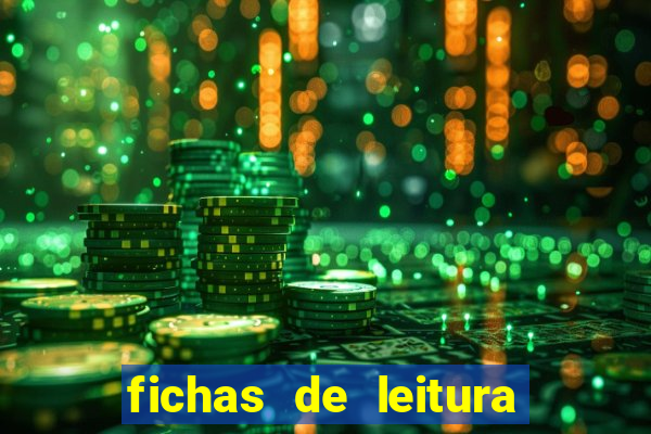 fichas de leitura pdf grátis