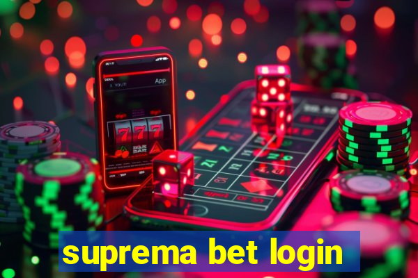 suprema bet login