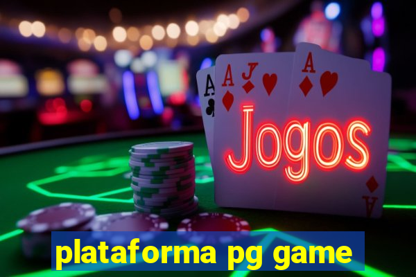 plataforma pg game