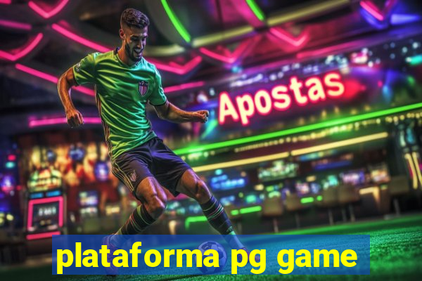 plataforma pg game