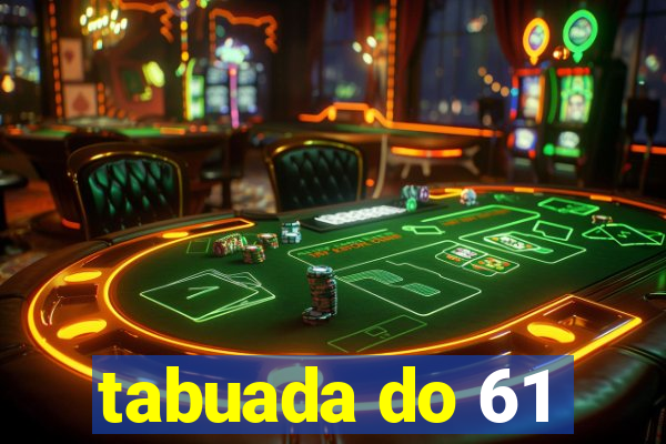 tabuada do 61