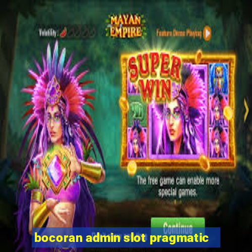 bocoran admin slot pragmatic