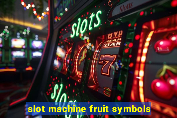 slot machine fruit symbols