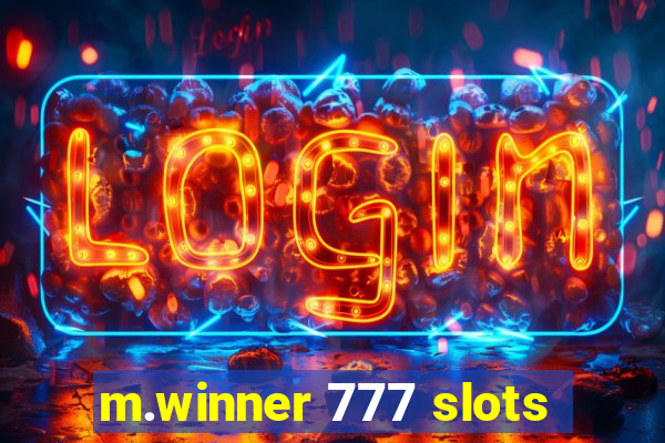 m.winner 777 slots