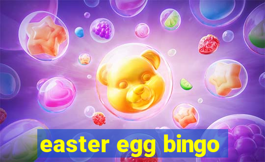 easter egg bingo