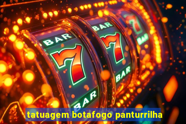 tatuagem botafogo panturrilha