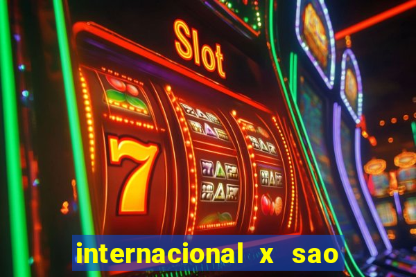 internacional x sao paulo palpites