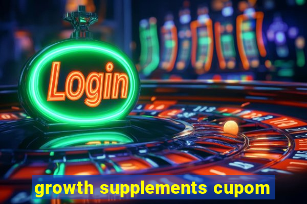 growth supplements cupom