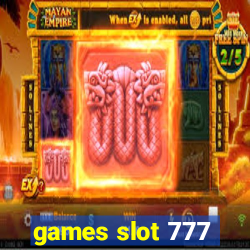 games slot 777