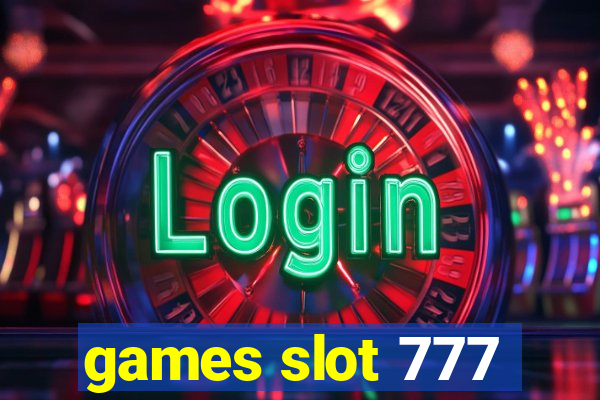 games slot 777