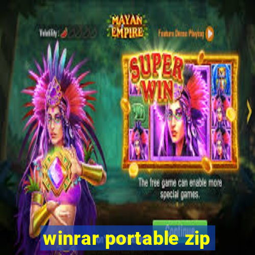 winrar portable zip