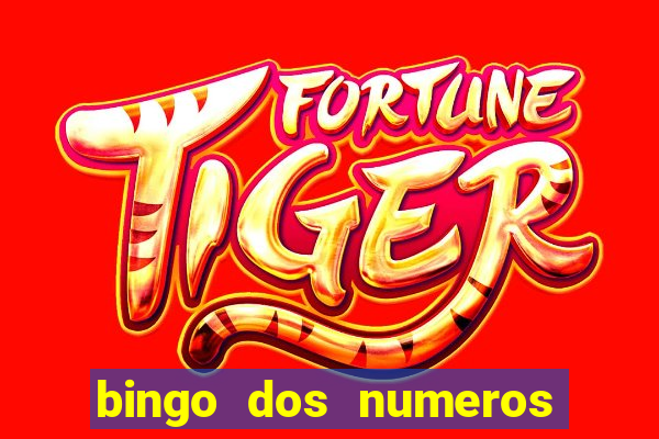 bingo dos numeros de 1 a 30