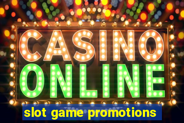 slot game promotions