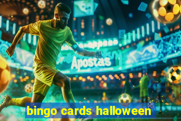 bingo cards halloween