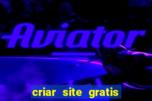 criar site gratis de jogos