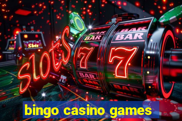 bingo casino games