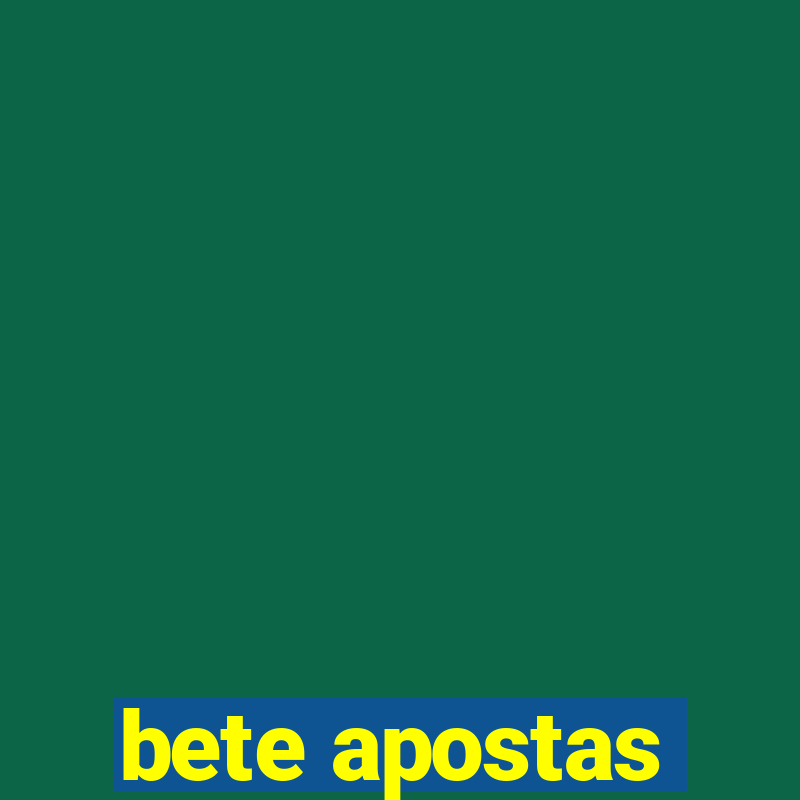 bete apostas