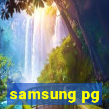 samsung pg