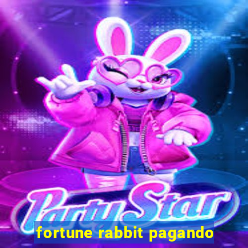 fortune rabbit pagando