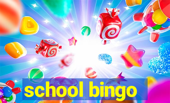 school bingo