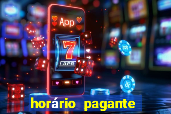 horário pagante fortune tiger