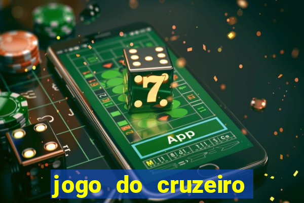 jogo do cruzeiro hoje ao vivo sportv