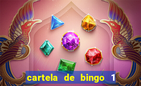 cartela de bingo 1 a 50