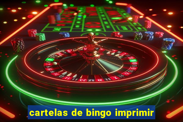 cartelas de bingo imprimir