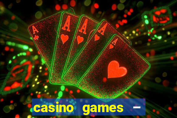 casino games – walk of fame