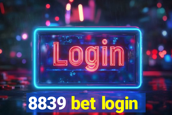 8839 bet login