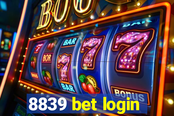 8839 bet login