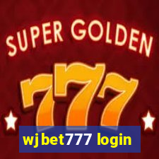 wjbet777 login