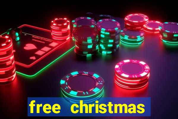 free christmas bingo cards