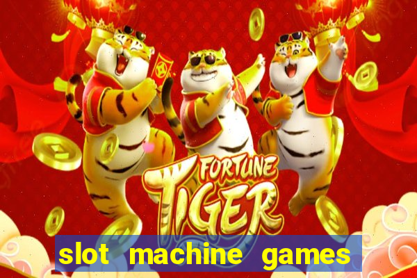 slot machine games real money