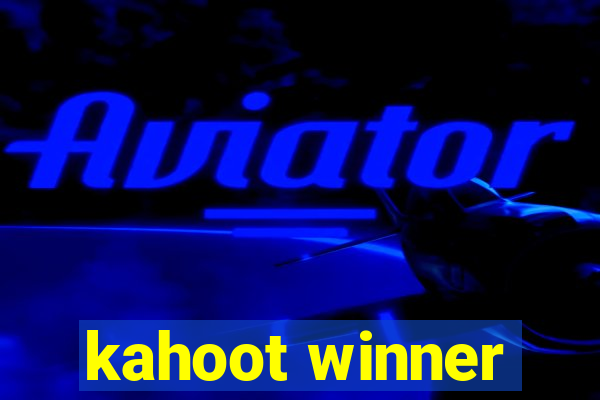 kahoot winner