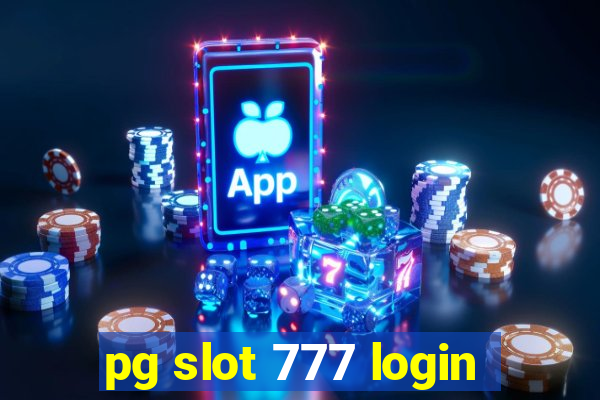 pg slot 777 login